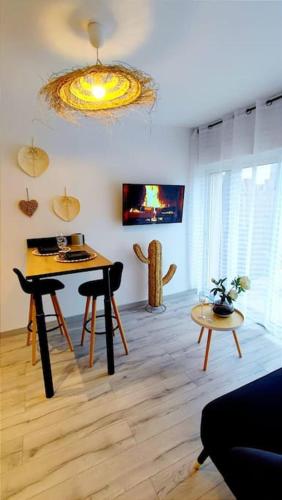 appartement cosy, détente avec terrasse - Location saisonnière - Pleurtuit