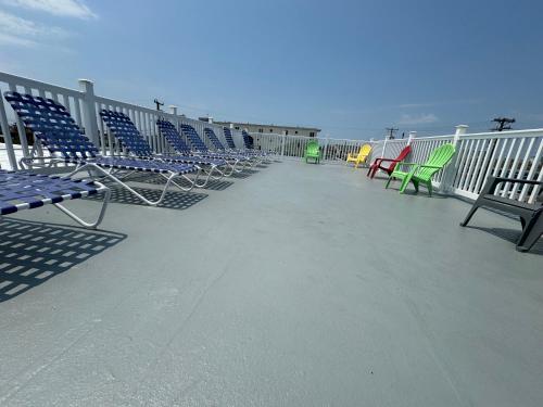 陽台/露台, 光線汽車旅館 (El Ray Motel) in 懷爾德伍德