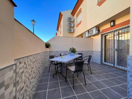 Erkély/terasz, Casa con piscina en Málaga (Casa con piscina en Malaga) in Sierra de Yeguas