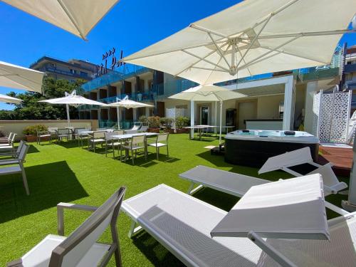 花园, 波罗酒店 (Hotel Polo) in 里米尼