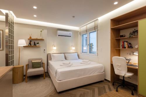 Studio Flat 21 at Evangelismos Metro STN, Athens