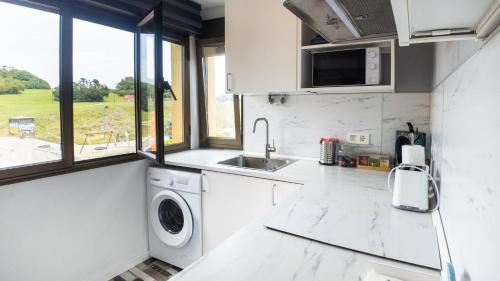 Loft en Gijón - Cimavilla con vistas al cerro, Gijón (Foto 8)