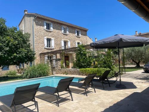 Provenzalisches Landhaus Les Martinets am Fuße des Mont Ventoux gîte à louer Villes-sur-Auzon