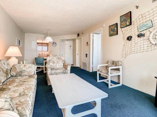 Ocean View with a beachfront pool at Ocean Trillium Condo ~ 603 in New Smyrna Beach, USA