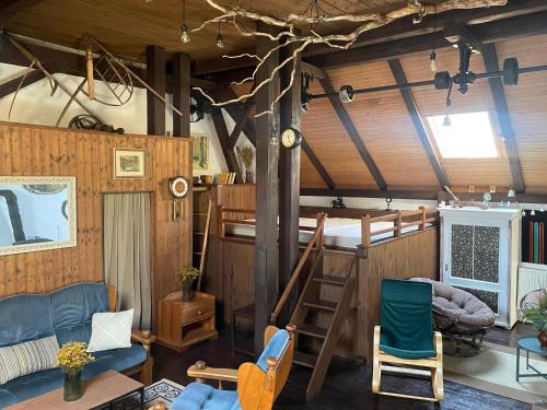 Shared lounge/TV area, Mlyn Brezinka in Svetla Nad Sazavou