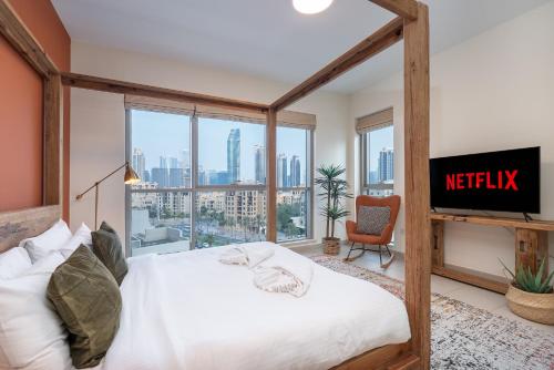 Boulevard 2 BR- Burj Khalifa-Dubai Mall- pool-Gym, Dubaj (zdjęcie 6)