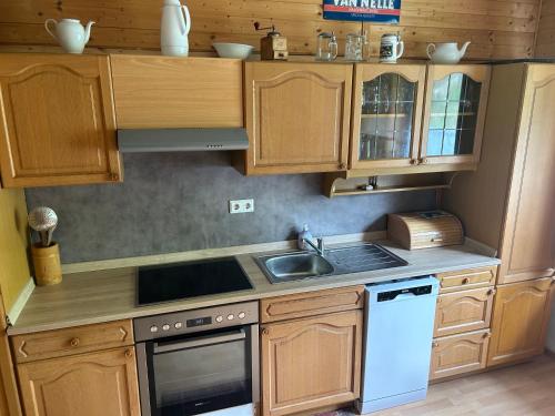 ห้องครัว, Berg & Skihütte -Schmittenhof (Berg & Skihutte -Schmittenhof) in ลาเทิร์นส