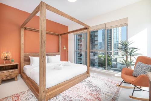 Boulevard 2 BR- Burj Khalifa-Dubai Mall- pool-Gym, Dubaj (zdjęcie 8)