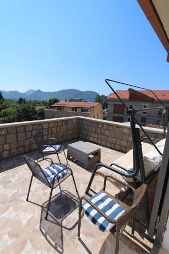 balkon/terras, Apartments Woodstock 6 in Lucice