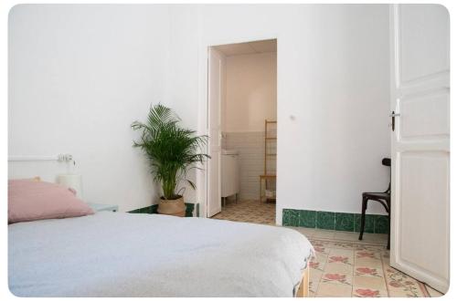Habitación con Baño privado 1 cama de matrimonio, Valencie (fotografie 4)