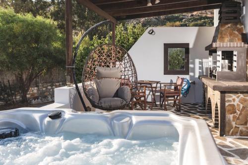 Iekārtas, Villa Parisi Naxos Deluxe in Agkidia