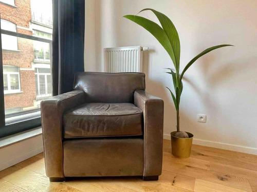 Elegant Canal-View Duplex with Free Parking, Brussels (photo 10)