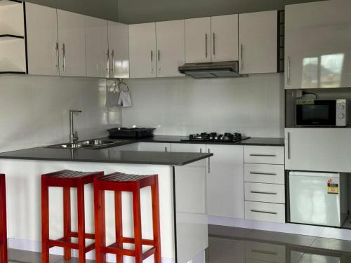 廚房, Prasad Apartments in 拉巴薩