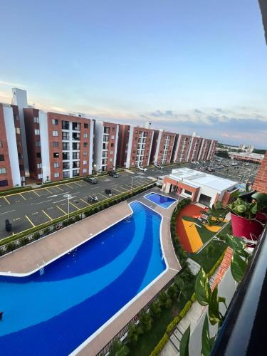 Skats, Jamundi Apartamento Estilo industrial, cerca a Cali con piscina aire acondicionado in Potrerito