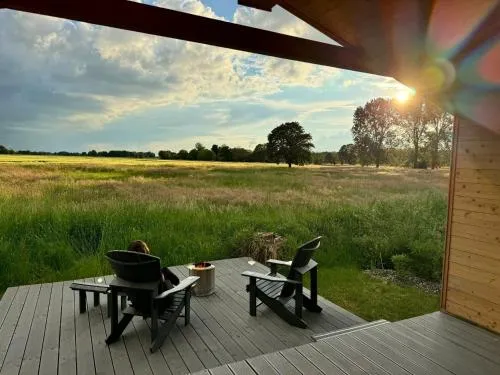 102 Tiny House in erster Reihe mit Kamin & Blick ins Grüne in Bleckede, Deutschland