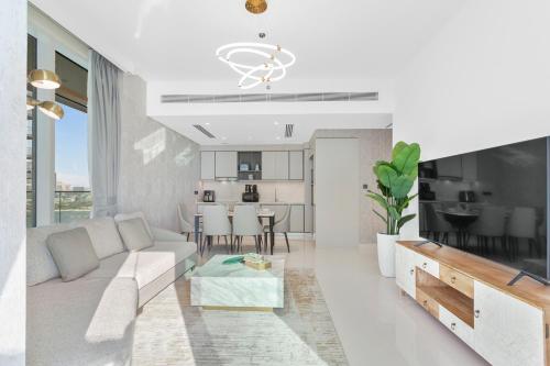 Tropical Home w Private Beach in Emaar Beachfront, Dubai (Foto 7)