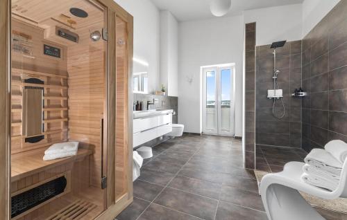 Badezimmer, Sunset Penthouse Teresa in Olpenitz