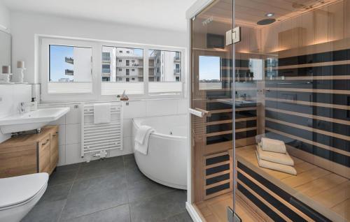 Bathroom, Haus Gluckseeligkeit in Olpenitz
