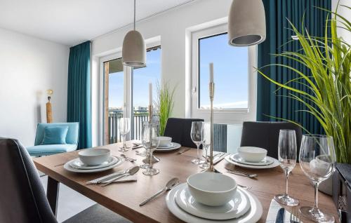 Фасада на хотела, Waterfront Lounge in Olpenitz