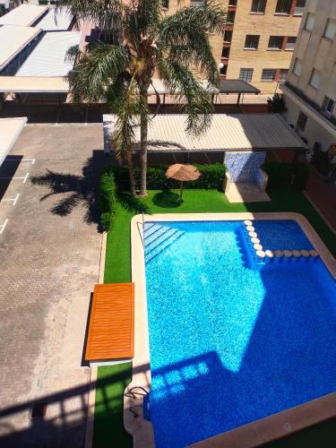 泳池, Chula Vista Apartamento, 200m de la playa, piscina, parking in 達伊穆茲