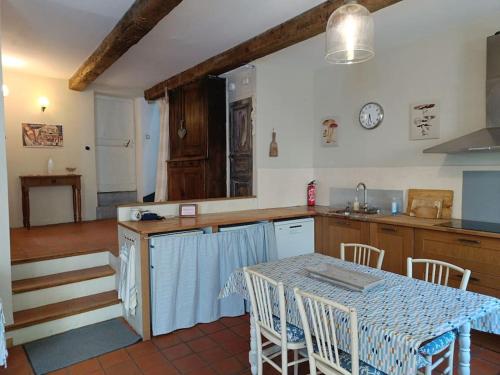 Ceps Cottage sleeps 6 with free wifi near the river in Roquebrun