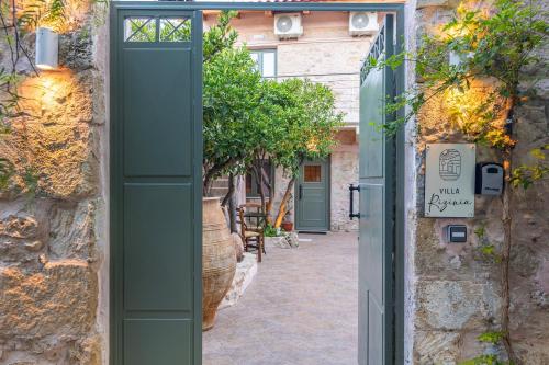 Entrance, Cretan Villa Rizinia in Gorgolaini