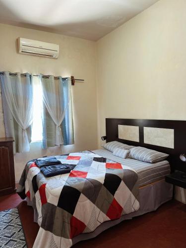 1 double bed