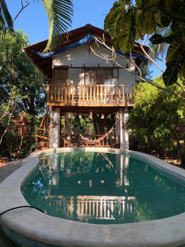 Casa de Colores in El Zonte