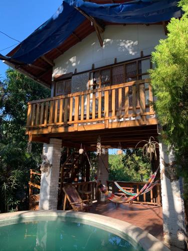 Casa de Colores in El Zonte