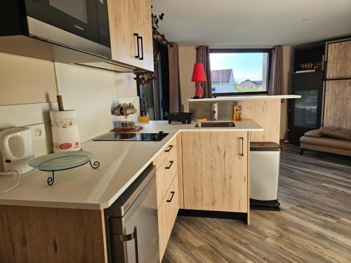 virtuve, Studio cosy in Les Avenieres-Veyrins-Thuellin
