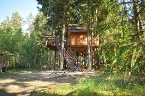 Viesnīcas āriene, Treehouse U lesa in Osecna