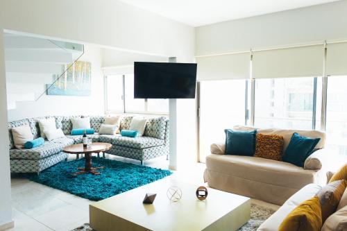 Penthouse Punta Río vista al mar in Boca del Río, Mexico