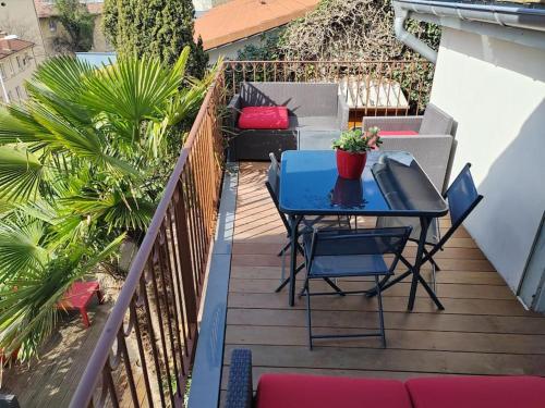 Appart climatisé Terrasse Vue sur Lyon et les quais de Saône, Lyon (photo 10)