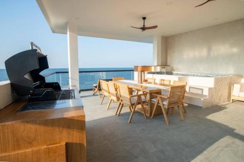 . Vista espectacular al mar en Omoa! Acogedor apartamento en tercer nivel!