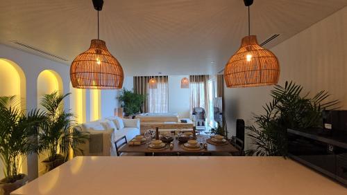 Luxury 2BR Biophilic Retreat with Private Jacuzzi, Massage Chair & Infinity Pool, Dubai (foto 9)