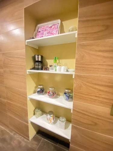 virtuvė, Hostal Ayiwün (Hostal Ayiwun) in Konsepsjonas