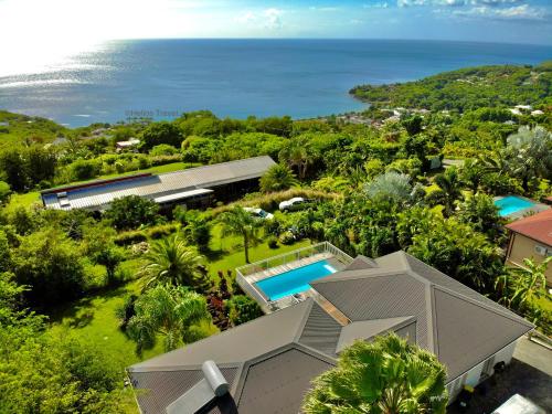 View, Villa Tropical Quintet in Deshaies