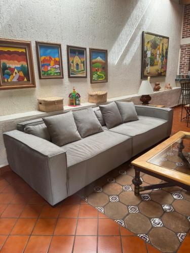 ห้องส่วนกลางสำหรับนั่งเล่น/ดูทีวี, Finca Las Palmas in ซาน กุยเยร์โม