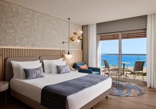 Shared room, deluxe, mixed dormitory, sea view, jacuzzi, terrace