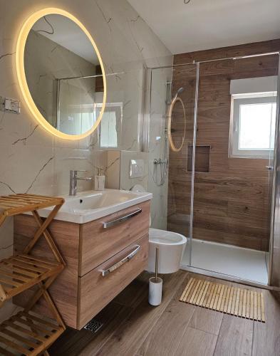 Bathroom, Perfect holiday in Vila Hany home in Sestanovac