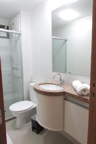 Three-Bedroom Apartment room in Rosa Branca Facilities Apartamentos