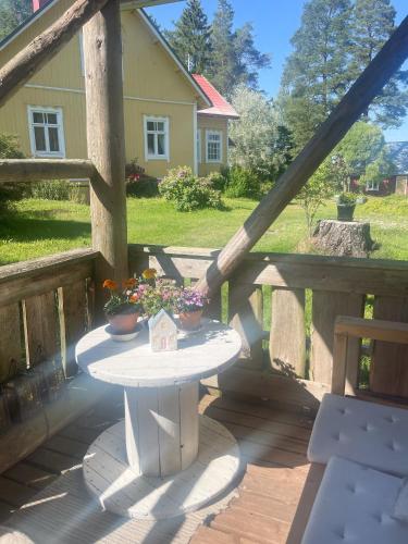 Rõdu/terrass, Pihlajaharju Countryside Escape in Somero