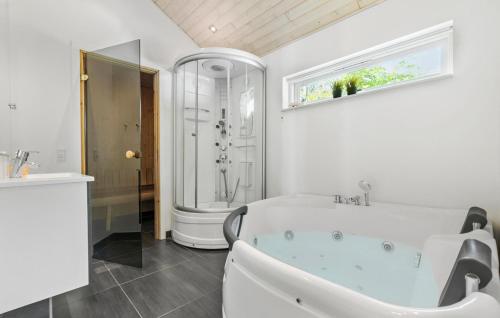 Bathroom, person holiday home in Ebeltoft in Ebeltoft