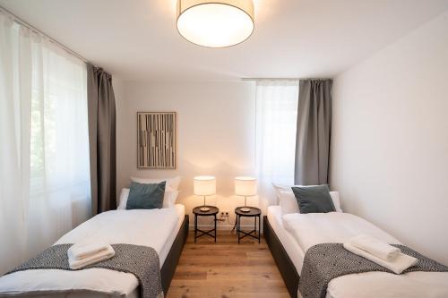 Neues 2 Schlafzimmer Apartment mit RooftopTerrace, Drážďany (fotografie 2)