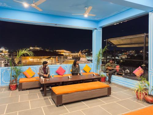 balcon/terasă, Madpackers Udaipur in Udaipur