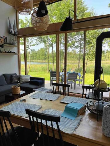 Apkārtne, Niebieski Domek nad jeziorem Mazurskie klimaty in Wiartel