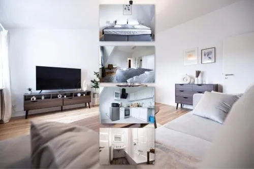 Business Design Apartment - Workspace & Kitchen - Messe DUS in Duisburg, Deutschland
