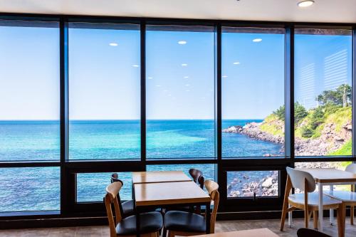 Bar/lounge, Seastay hotel & Spa in Aewol