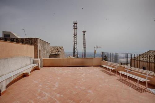 Erkély/terasz, Erice Lovely Apt with Terrace and Stunning View in Erice