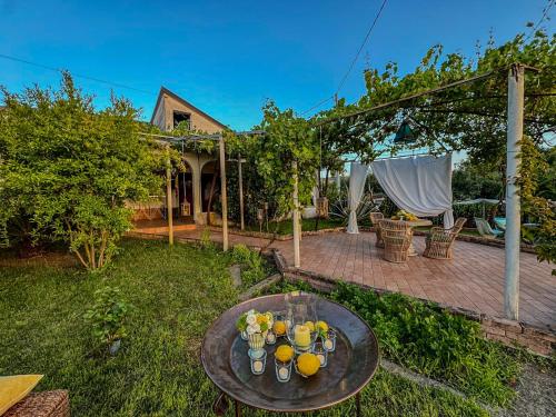 Сад, Villa Oidor - Cilento in Ацеа